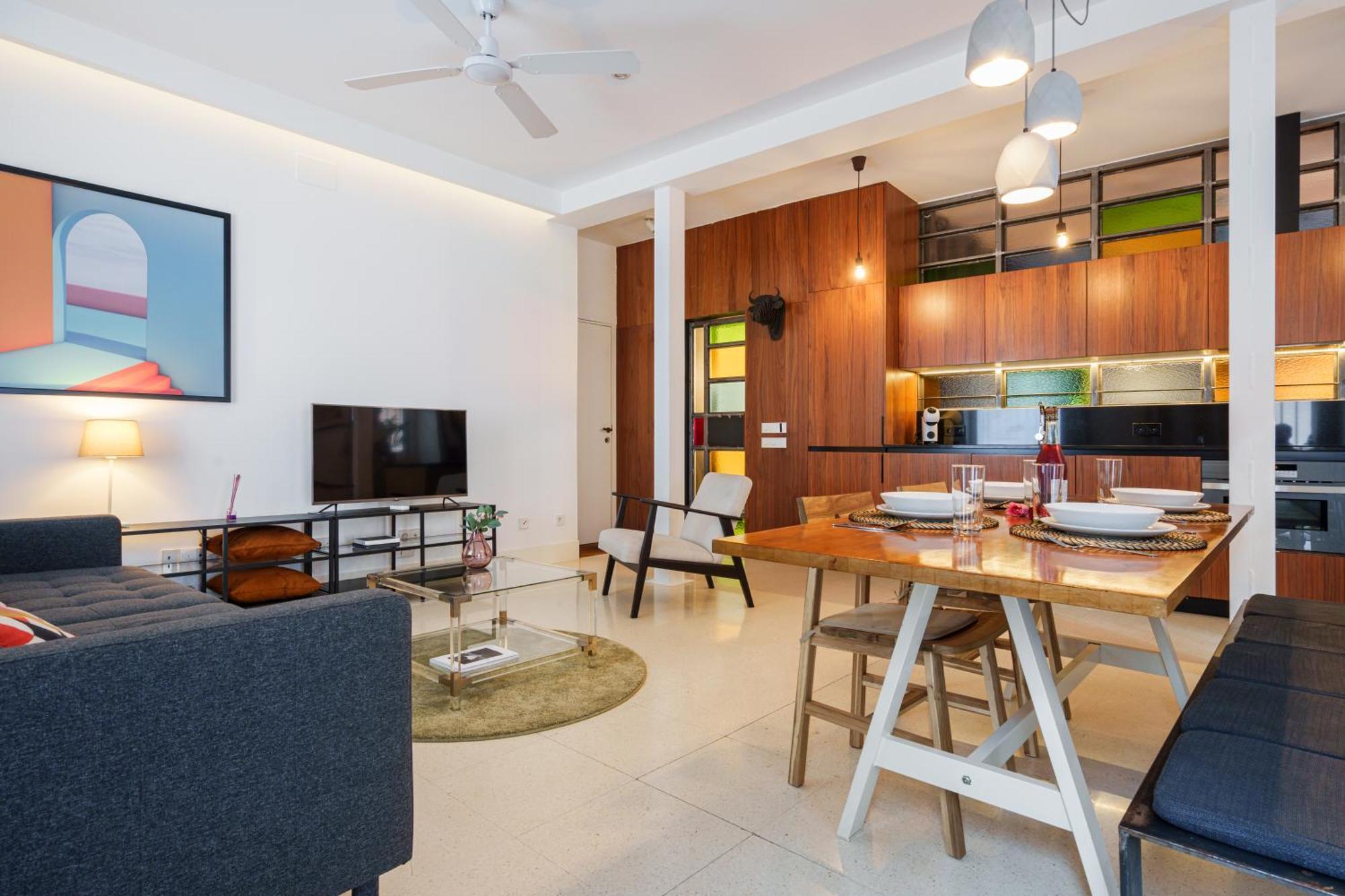 Cozy Loft Embajadores, 2Rooms 2Bathrooms マドリード エクステリア 写真